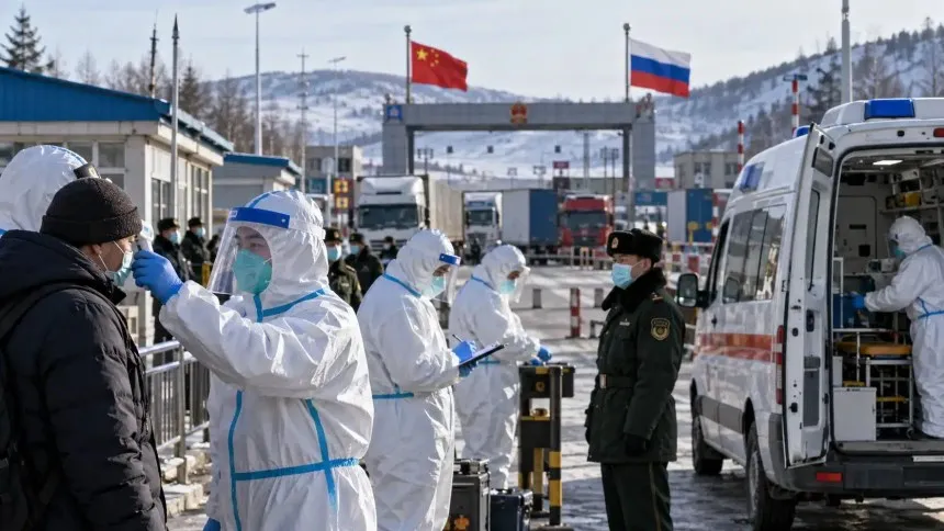 China Warns of Plague Risk Near Russian Border